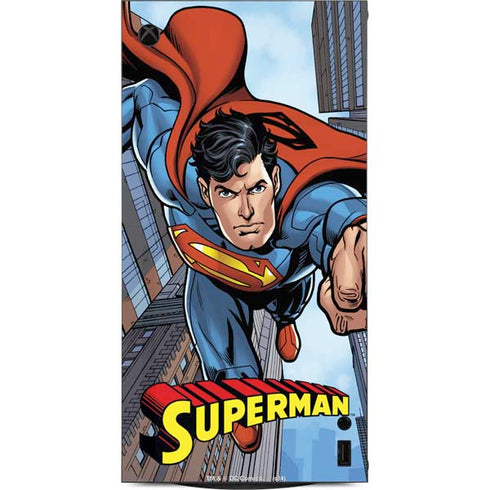 DC Comics Superman Flying Pose XBox Series X Digital Edition Console Skin
